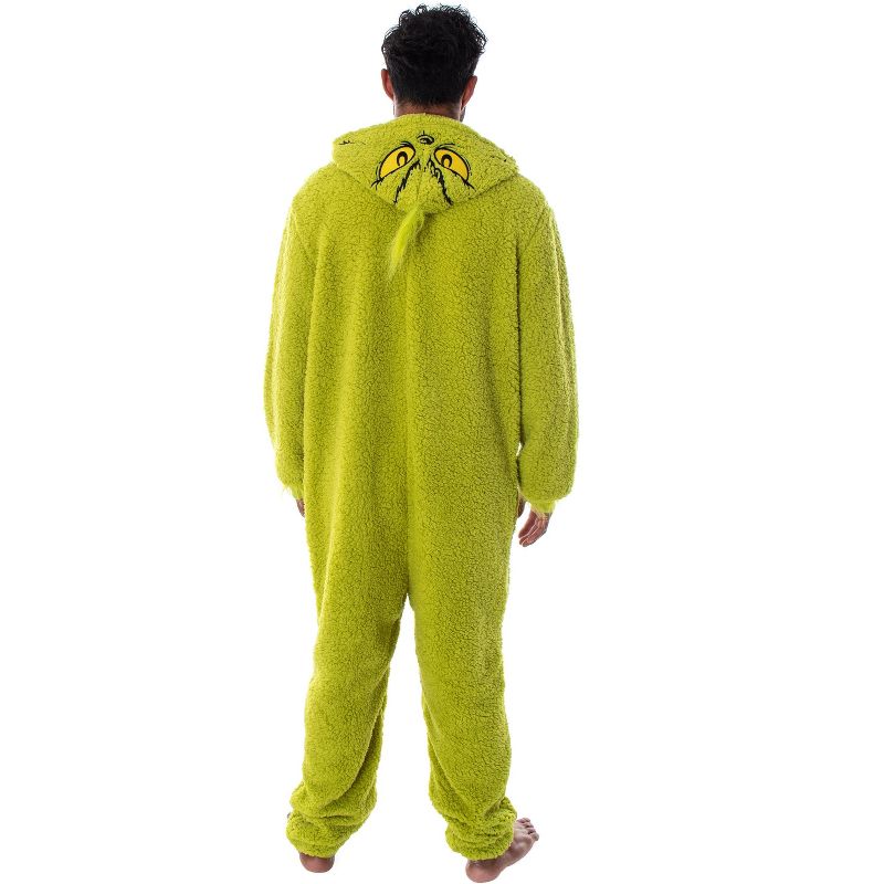 Dr. Seuss The Grinch Matching Family Costume Pajama Union Suit, 4 of 6
