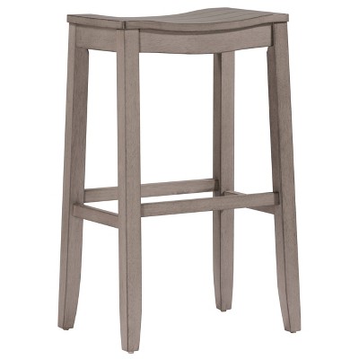 Fiddler Backless 24" NonSwivel Counter Height Barstool Aged Gray - Hillsdale Furniture