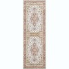 Acekool Floral Runner Rug - Washable 2x6 Boho Carpet with Non-Slip Backing - 3 of 4