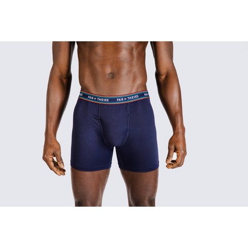 Buy Pair of ThievesSuper Fit Long Boxer Briefs for Men Pack - 3