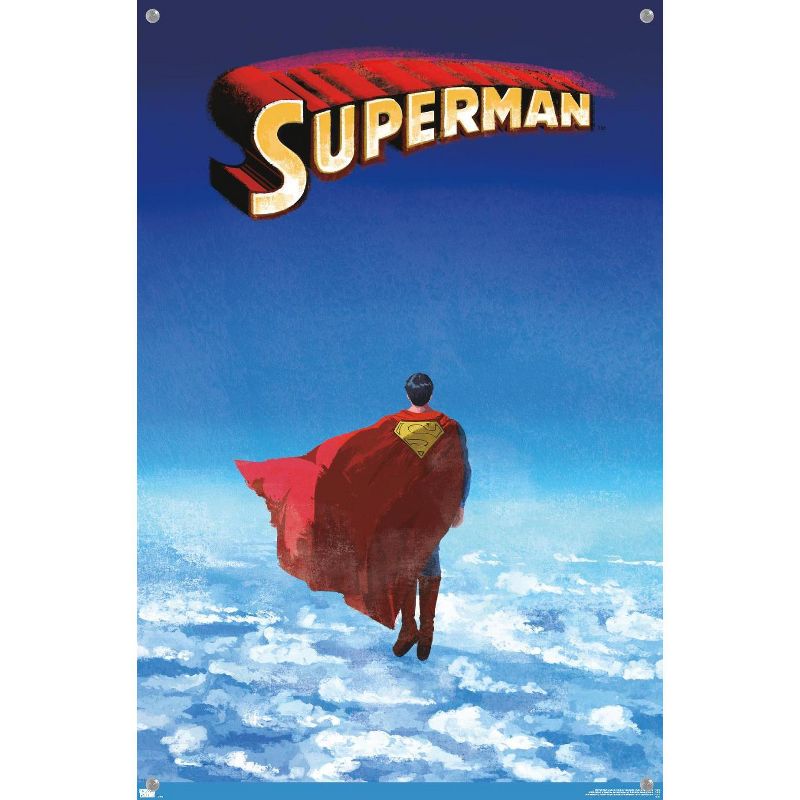 Trends International DC Comics - Superman - Skyline Clouds Unframed Wall Poster Prints, 4 of 7
