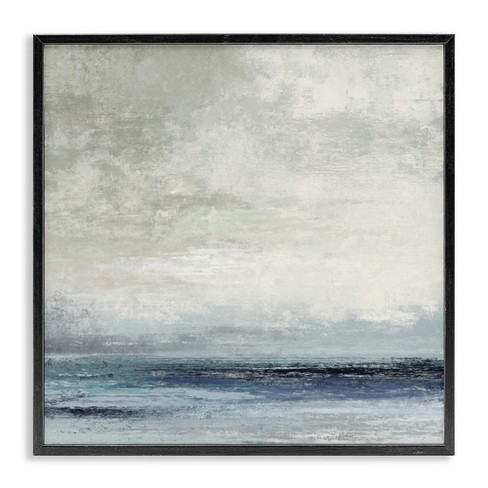 Stupell Industries Rainy Sea Shoreline Abstract, 17" x 17" - image 1 of 4