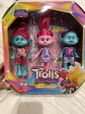 Dreamworks Trolls Band Together Shimmer Party Multipack With 5 Small Dolls  & 2 Hair Accessories : Target