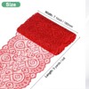 Unique Bargains Elastic Lace Fabric Ribbon Stretchy Trim Pattern for Bridal Wedding 1 Pc - 3 of 4