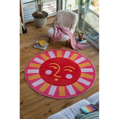 Lany Space Jessica Miller Smiley Sunburst Round