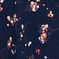 navy floral