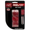 Rawlings 0.25'' Rawlings REV Grip - Red/Metallic Gray - 3 of 3