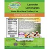 Larissa Veronica Lavender Lemongrass Costa Rica Decaf Coffee (Gourmet, Naturally Flavored, Whole Coffee Beans) (8 oz, ZIN: 560826) - 2 of 4