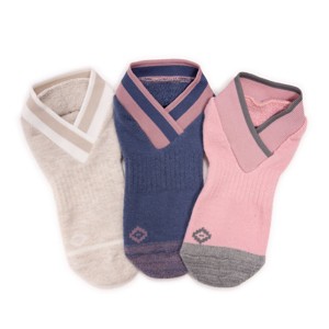 MUK LUKS Women's Studio Socks - 3 Pair Pack - 1 of 3