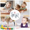 Whizmax Kids Table and 2 Chairs Set with Graffiti Desktop, Height Adjustable Toddler Table and Chairs Set,4 in 1 Activity Table Play Table for Reading - 4 of 4
