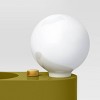 LED Orb Shade Organizer Lamp Green - Room Essentials™ - 4 of 4