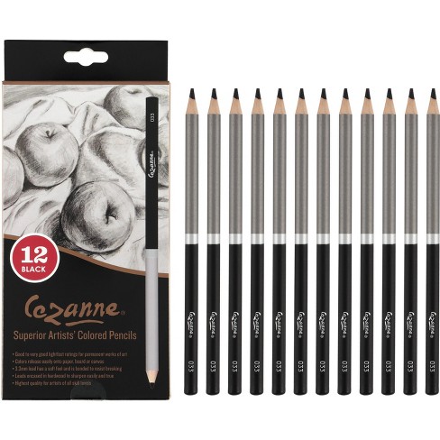 Creative Mark Cezanne Premier Soft Core Black Colored Pencil Only