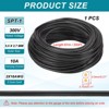Unique Bargains Tinned Copper Insulated Heat Resistant PVC Covered 300V SPT-1 Round Wire 18AWG - 2 of 4