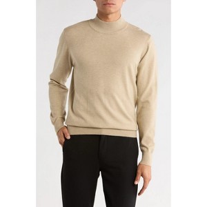 TR PREMIUM - TRCK-11554-SLIM FIT MOCK NECK SWEATER - 1 of 4