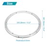 Unique Bargains Aluminum Durable Anti-Corrosion Lazy Susan Silver - 2 of 4