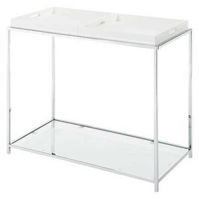 Palm Beach Console Table White - Breighton Home