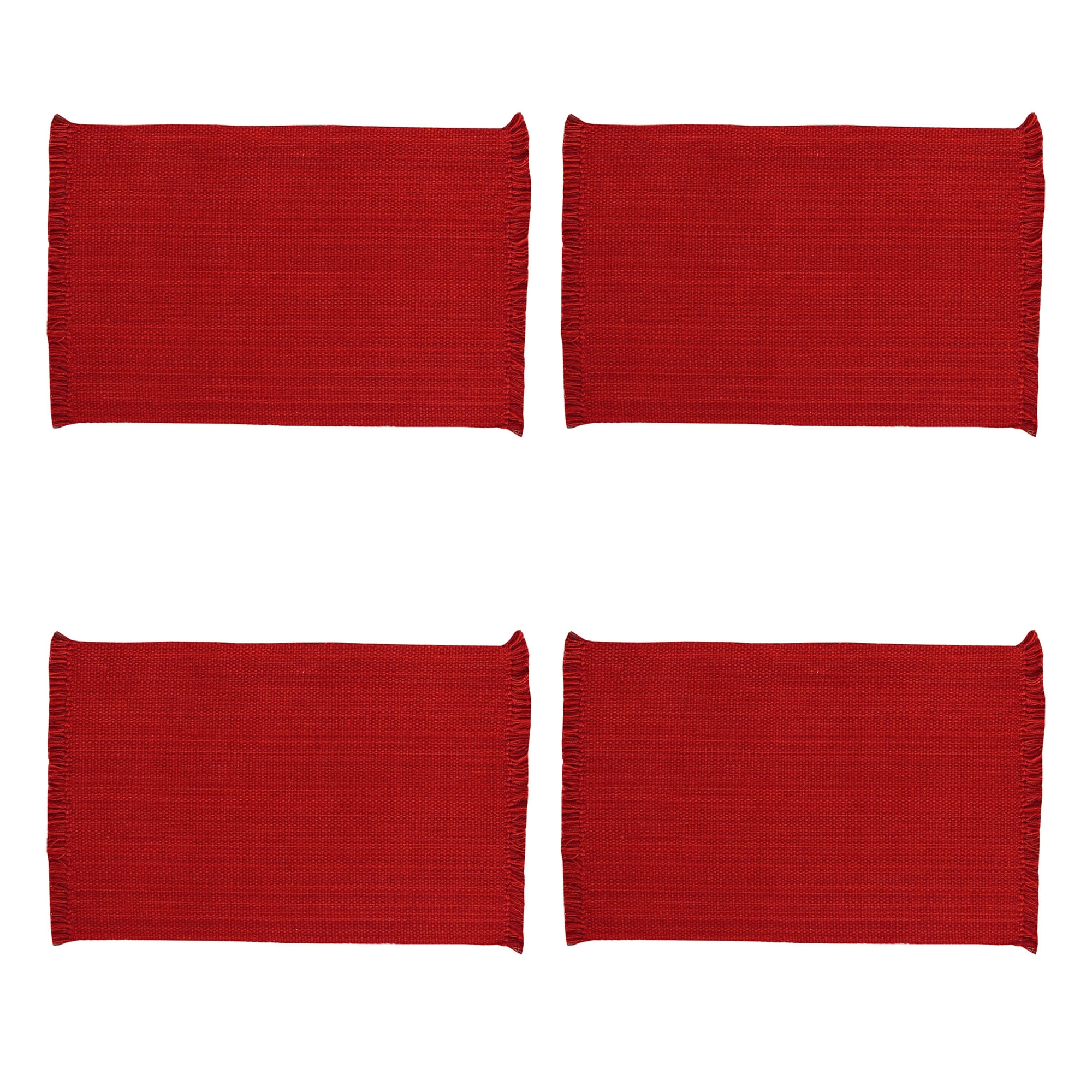 Park Designs Red Casual Classics Placemat Set of 4