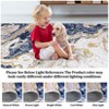 1200Gsm 350Gsm Pearl Velvet Washed Back Folded Printed Carpet  with Durable Material, Soft Texture, Vibrant Print,  and Foldable Design - 4 of 4