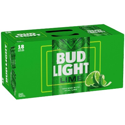 Bud Light Lime American Lager Beer - 18pk/12 fl oz Cans