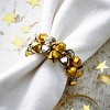 tag Jolly Jingle Bell Napkin Rings Set of 4 Multicolor Metal Christmas Table Decor Wipe Clean 2.5 x 2.5 x 0.75 Inches - 2 of 2