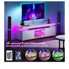 Modern TV Stand With Charging Station & LED Lights For 55/60/65 Inch TV Entertainment Center Media Console Living Room - 3 of 4