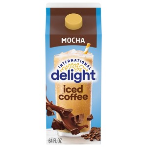 International Delight Mocha Iced Coffee - 64 fl oz - 1 of 4