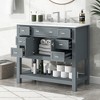 YOOCOZZ 36'' Bathroom Vanity with Top Sink,2 Soft Closing Doors and 6 Drawers - 3 of 4