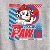 Boys' - Paw Patrol - Team Paw Marshall Graphic Long Sleeve Fleece Sweatshirt - 2 of 4