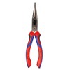 KNIPEX Precision Long Nose Pliers with Cutter Multi-Component Grip 8 Inches : KNIPEX - 3 of 4