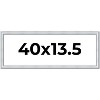 PosterPalooza | Panoramic Classic Silver Picture Frame - UV Acrylic, Foam Board Backing, Hanging Hardware - 2 of 4
