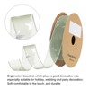 Unique Bargains Gift Wrapping Wide Star Sheer Wired Sparkly Chiffon Ribbon 1 Pc - 3 of 4