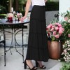 Anna-Kaci Women's Maxi Bohemian Layered Skirt for Casual Looks - 3 of 4