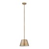 Lilly Modern Pendant Light - 12" Steel Shade, Dimmable, 1 Bulb, Chic Design for Home - 2 of 4