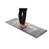 J&V Textiles 55" x 19" Farmhouse Fresh Kitchen Runner Rug: Anti-Fatigue Kitchen Mat, Low Pile, Indoor Use - 3 of 4