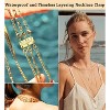 Layering Necklace Clasp Connector - 18K Gold & Silver Multi Strand Separator for Layered Look - 4 of 4