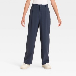 Girls' Active Light Uniform Pants - All In Motion™ - 1 of 3