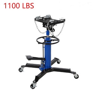 33.8" To 72.8" Single Telescopic Hydraulic Transmission Jack Lift 1100 lbs With Pad - 1 of 4