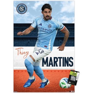 Trends International MLS New York City FC - Thiago Martins 25 Unframed Wall Poster Prints - 1 of 4