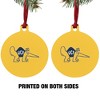 UC Irvine Secondary Logo Aluminum Holiday Christmas Tree Ornament - 2 of 4