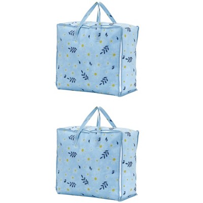 REGALWOVEN Versatile Sturdy Materials Storage Bags with Handles 2 Pcs