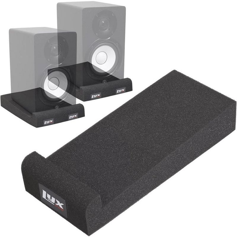 LyxPro MNS-4 Studio Monitor Speaker Acoustic Foam Isolation Pads, 1 of 7