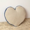 Anybear 16x14 Blue Heart Tufted Cotton Cushions - 4 of 4