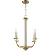 Craftmade Lighting 4 - Light Chandelier in  Brushed Polished Nickel/Satin Brass - 3 of 3