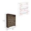 RISOKEYS Shoe Cabinet with 2 Flip Drawers and 1 Open Shelf,with Top Surface Freestanding Shoes Organizer Cabinet for Closet Hallway Entryway - 4 of 4