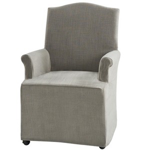Arnold dining chair with roll arms|ARTFUL LIVING DESIGN - 1 of 4