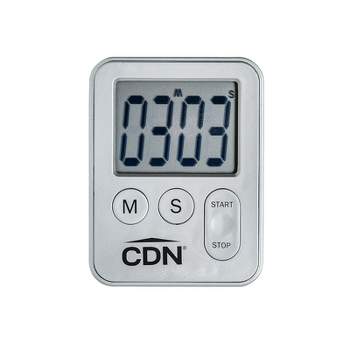 CDN Digital Mini Kitchen Timer with Easy to Read Display and Magnetic Back, 100 Minute