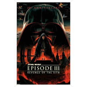 Trends International Star Wars: Revenge Of The Sith - 20th Anniversary Framed Wall Poster Prints - 1 of 4