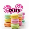 Big Dot of Happiness We've Got Spirit - Cheerleading - DIY Shaped Birthday Party or Cheerleader Party Cut-Outs - 24 Count - 3 of 4