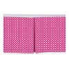 Bacati - Pin Dots Crib/Toddler Bed Skirt - Fuschia - 3 of 4