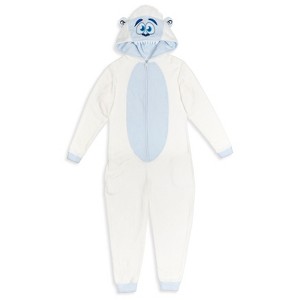 Christmas Fleece Zip Up Cosplay Pajama Coverall 3D nose Sizes (Small - 2XL) - 1 of 4